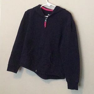 Navy zip up jacket